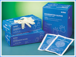 ?ا͵ǨäԴ (lightly powdered examination gloves)?