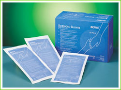 ?اͼҵѴԴ (lightly-powdered surgical gloves)?